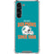 NFL Miami Dolphins Helmet Galaxy S24 FE Clear Case